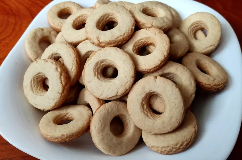 Biscoitos de nata caseiros