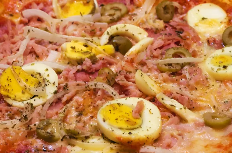 Pizza Portuguesa Caseira