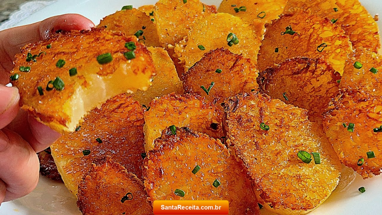 Batata no Forno com Crosta de Parmesão