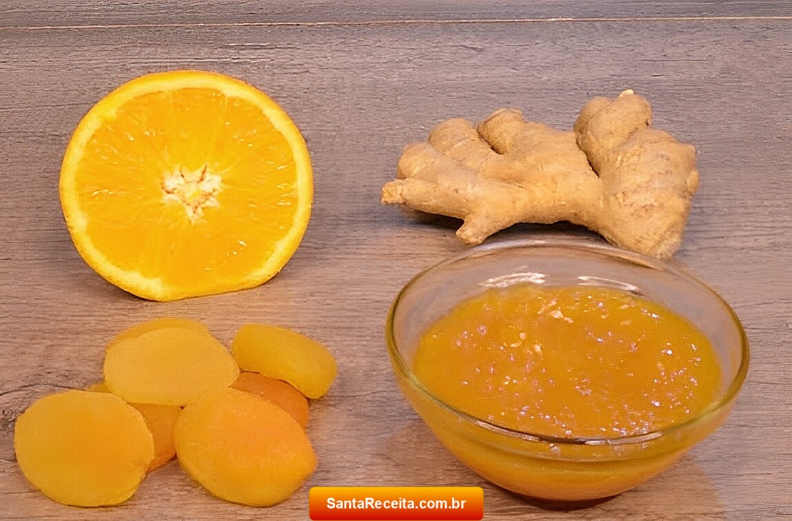 Geleia de Damasco com Laranja