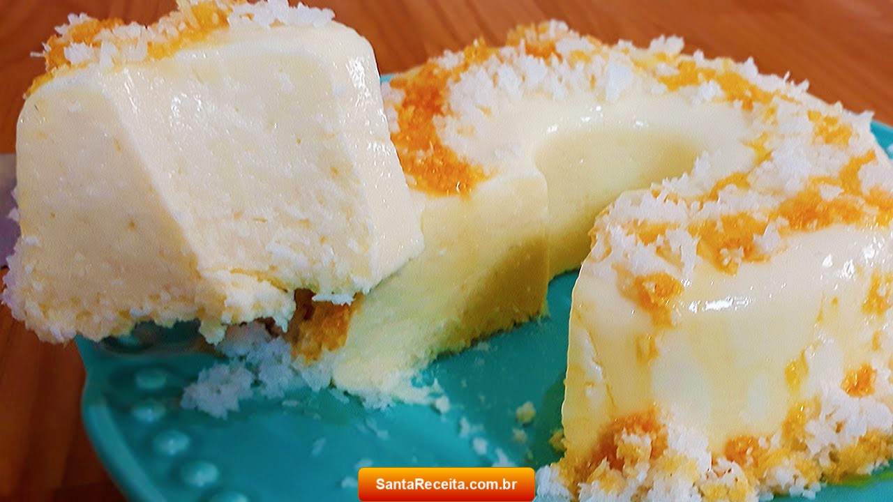 Pudim de Coco de Geladeira (Receita de Natal)