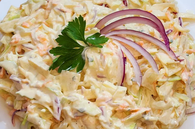 Repolho Branco / Salada de Repolho Cremosa