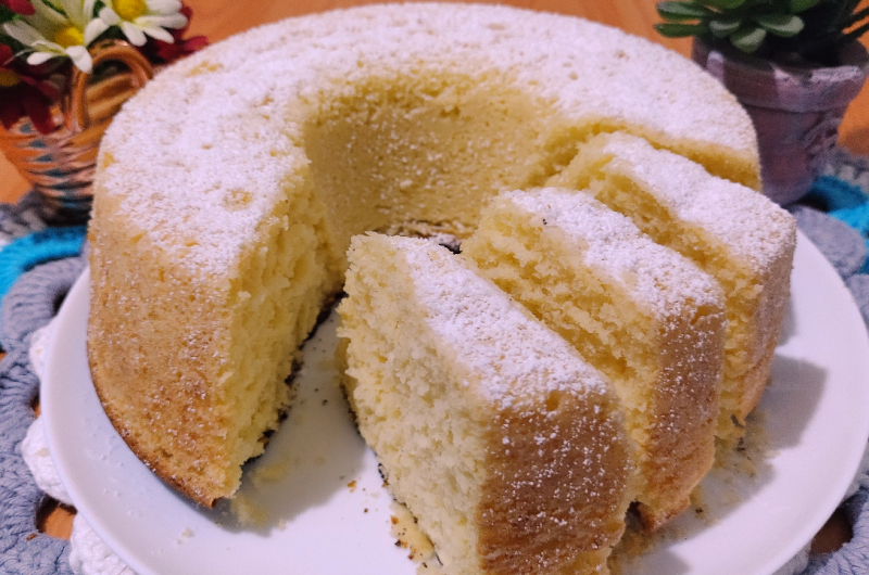 Bolo de Suco em pó