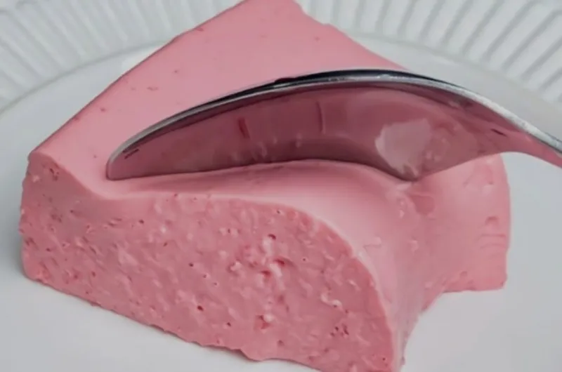 Gelatina com Creme de Leite