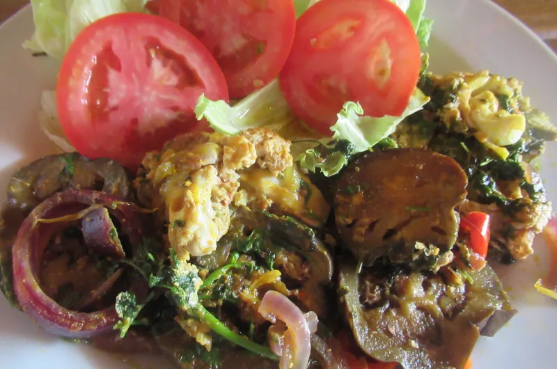 Moqueca de ovos