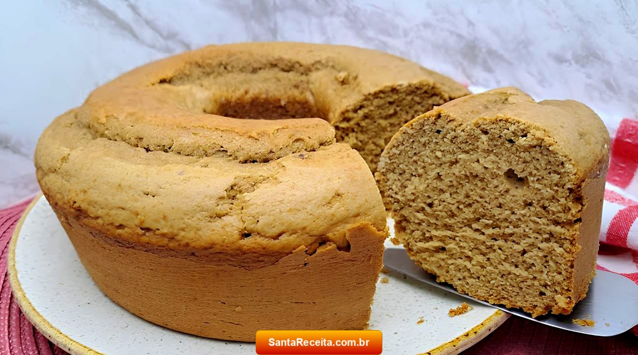 Bolo de Açúcar Mascavo