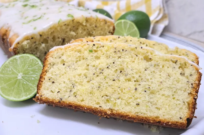 Bolo de Limão com Chia