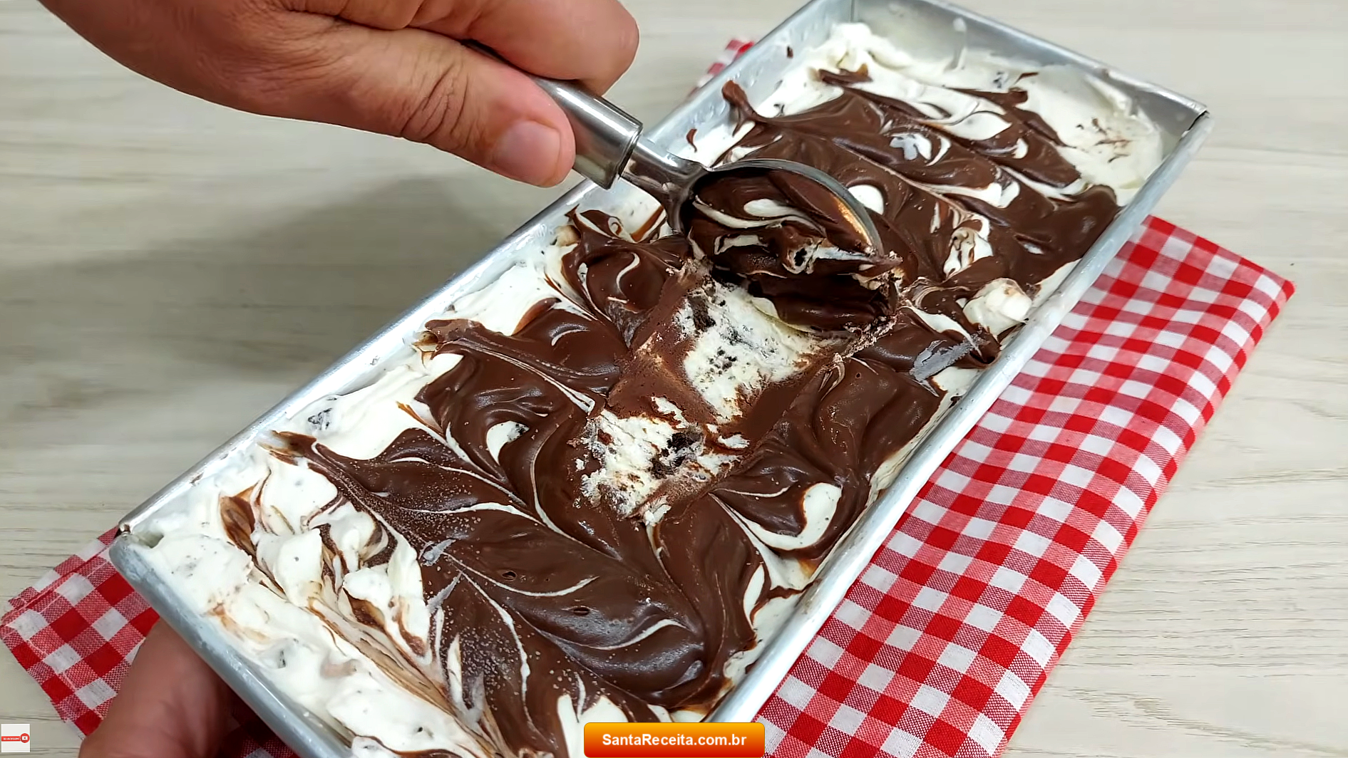Sorvete Trufado de Oreo