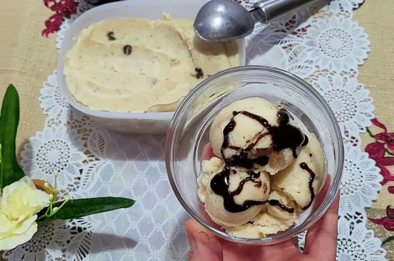 Sorvete Feito com 2 Ingredientes