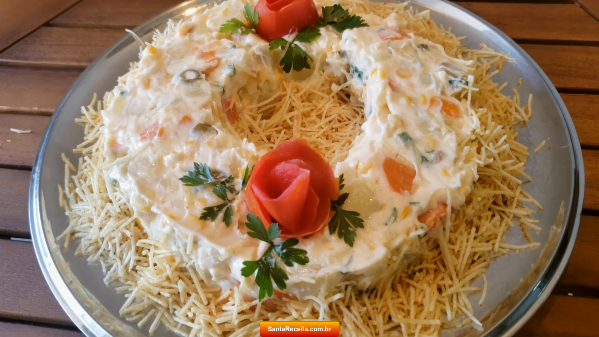 Salada de Maionese Simples (Receita de Natal)