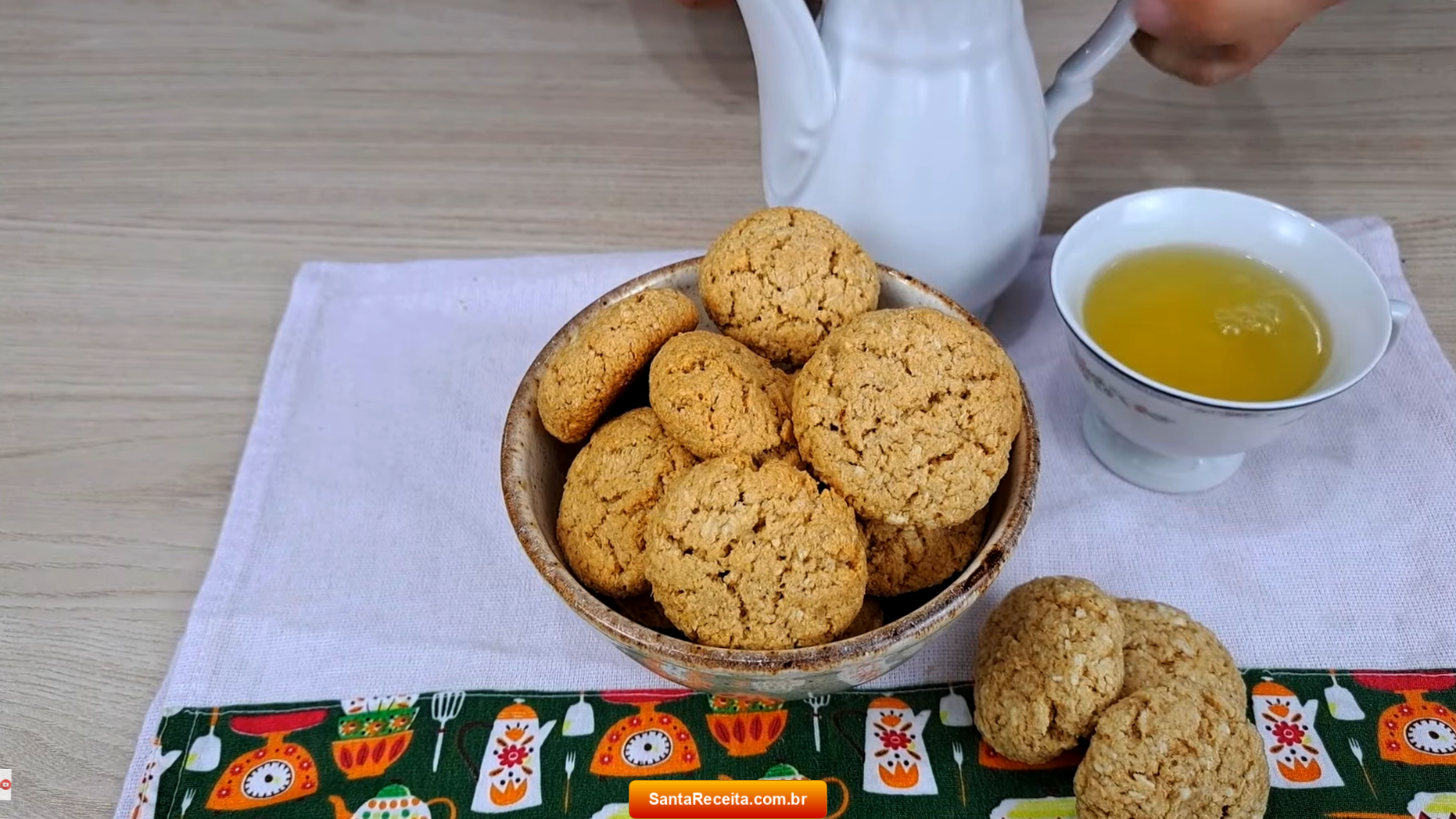 Bolachinhas de Coco com Aveia