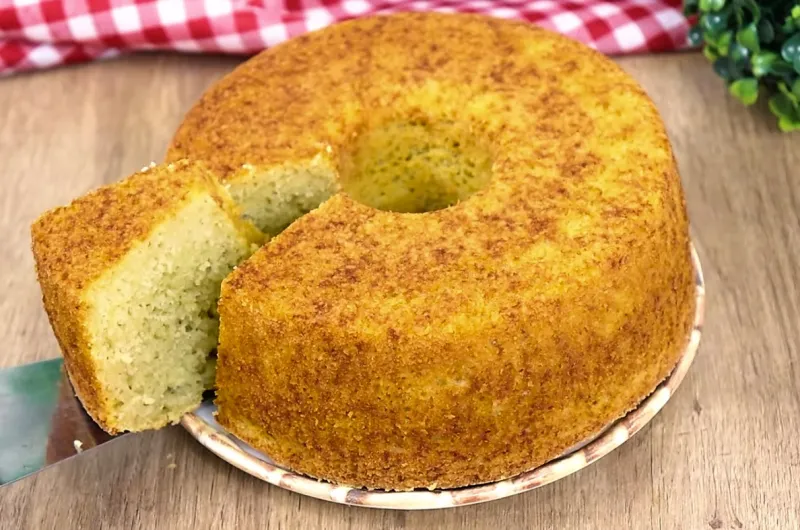 Bolo de Batata Doce Fofinho