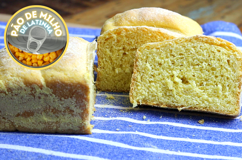 Pão de Milho de Latinha