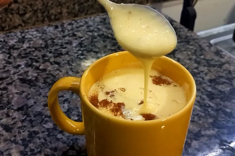 Mingau de Milho Verde de Latinha