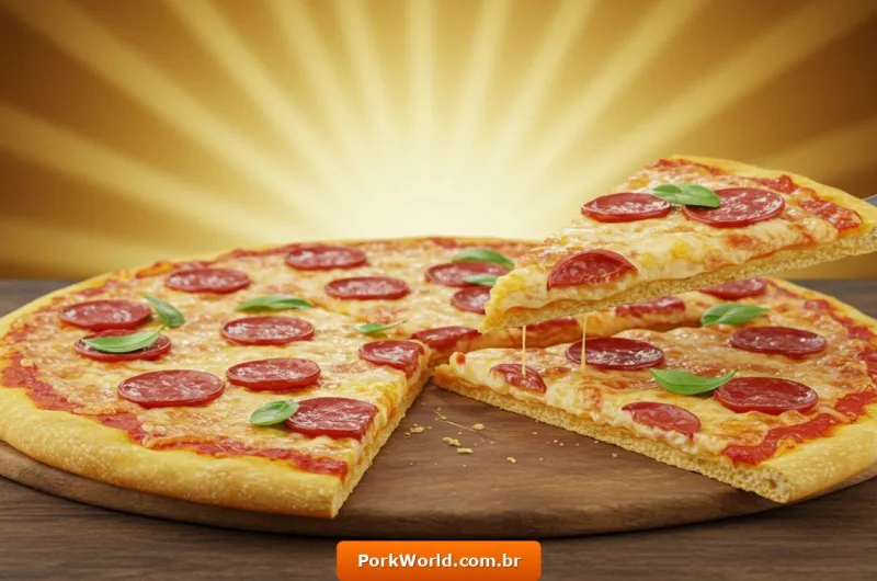 Surpreenda com Essa Pizza de Frigideira Rápida e Deliciosa!