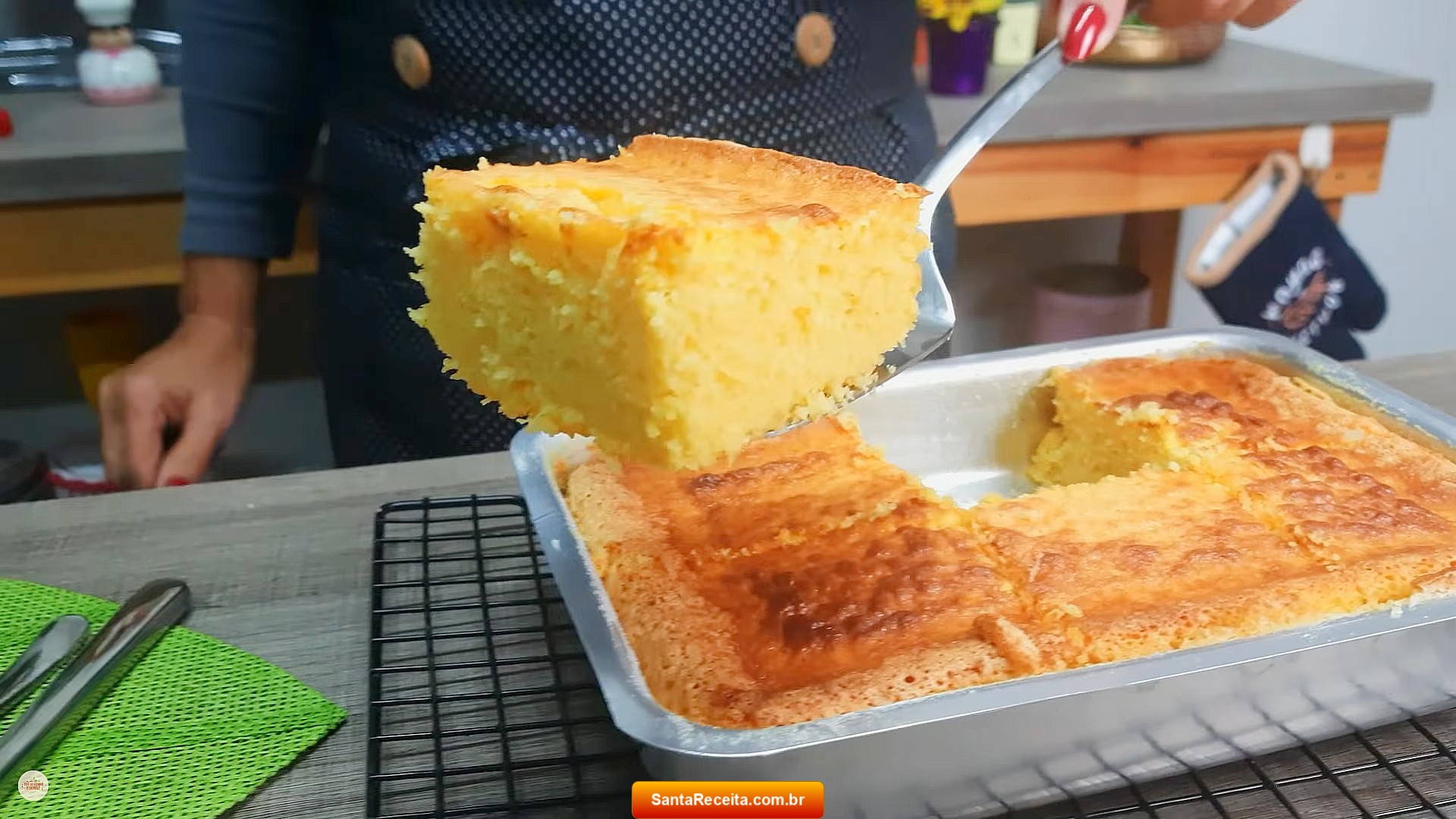 Bolo de Liquidificador de Milho