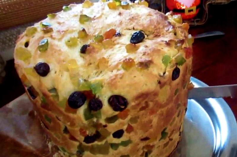 Panetone Caseiro para o Natal