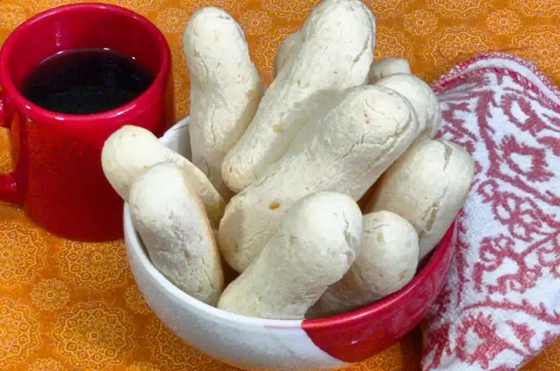 Biscoito de polvilho assado chimango (fácil e delicioso)