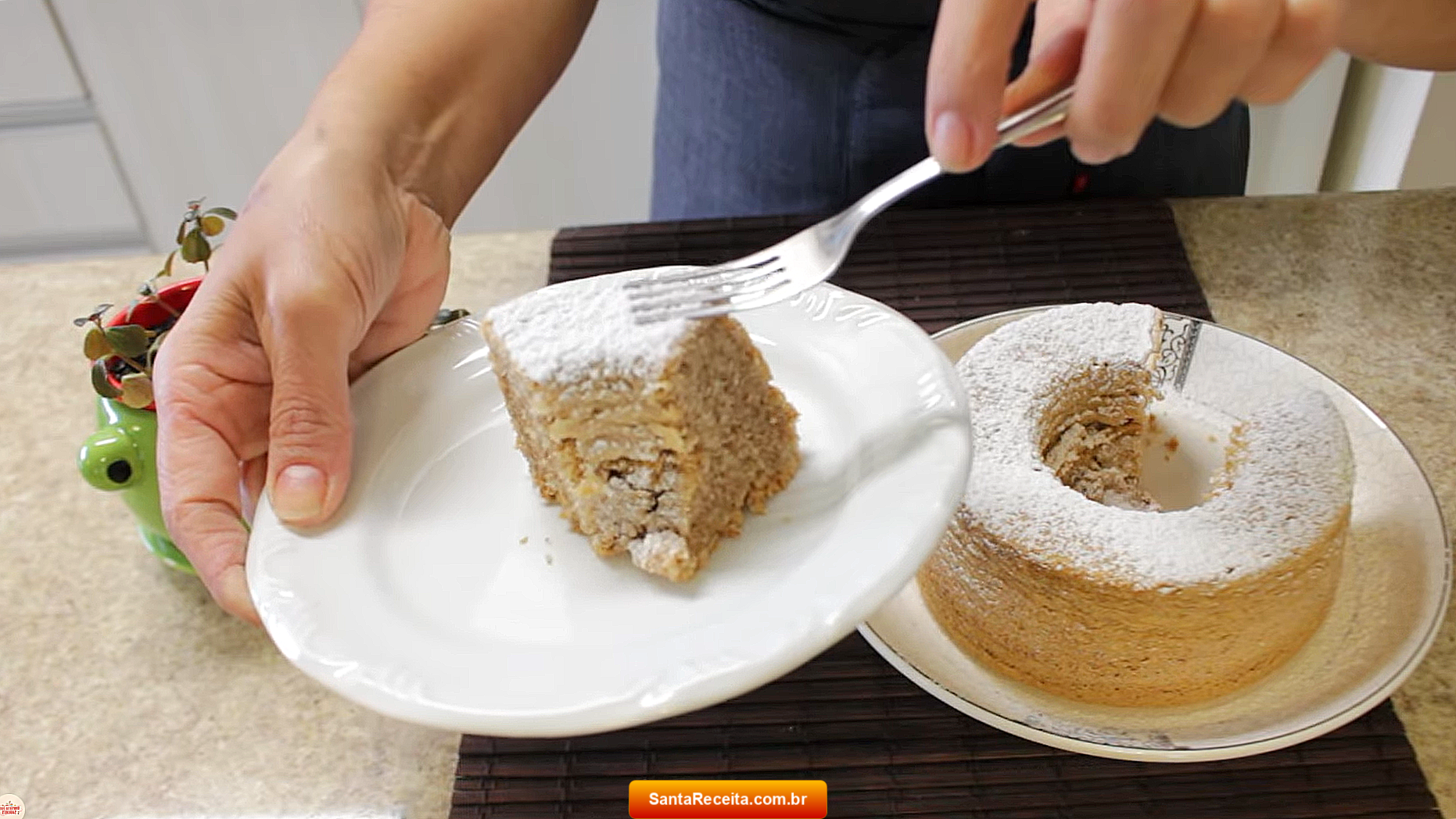 Bolo de Amendoim Sem Farinha