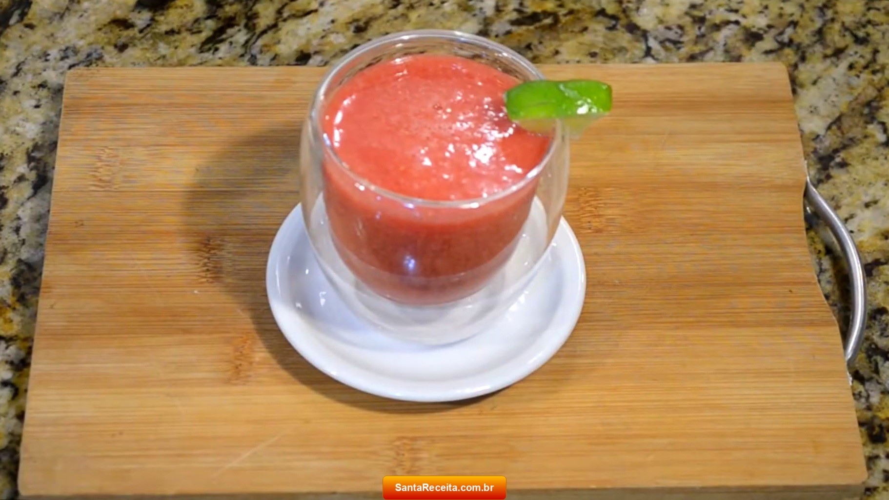 Suco de Melancia com Morango