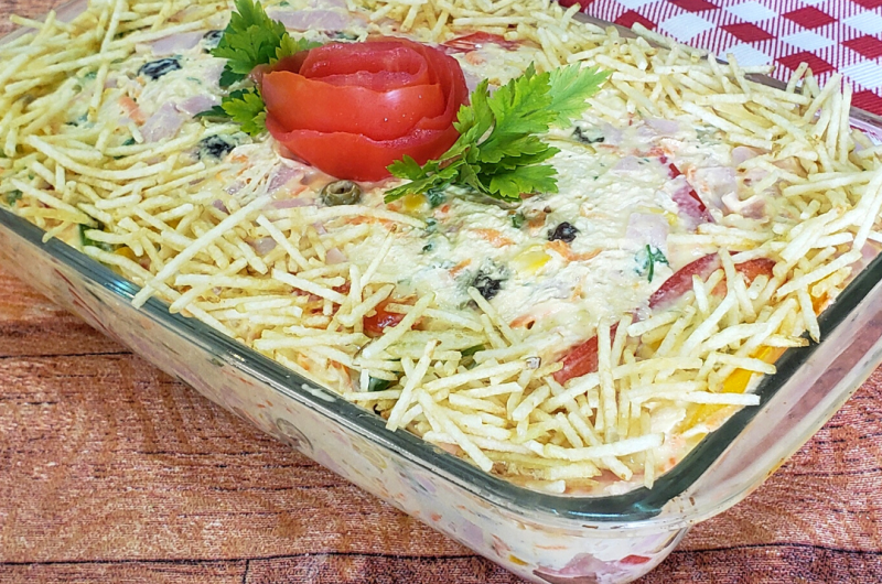 Salpicão de Frango Fácil