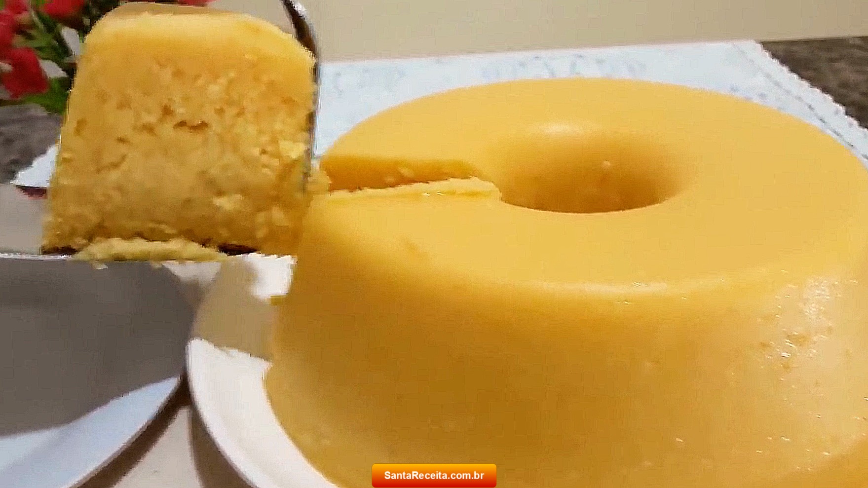 Pamonha Assada de Liquidificador