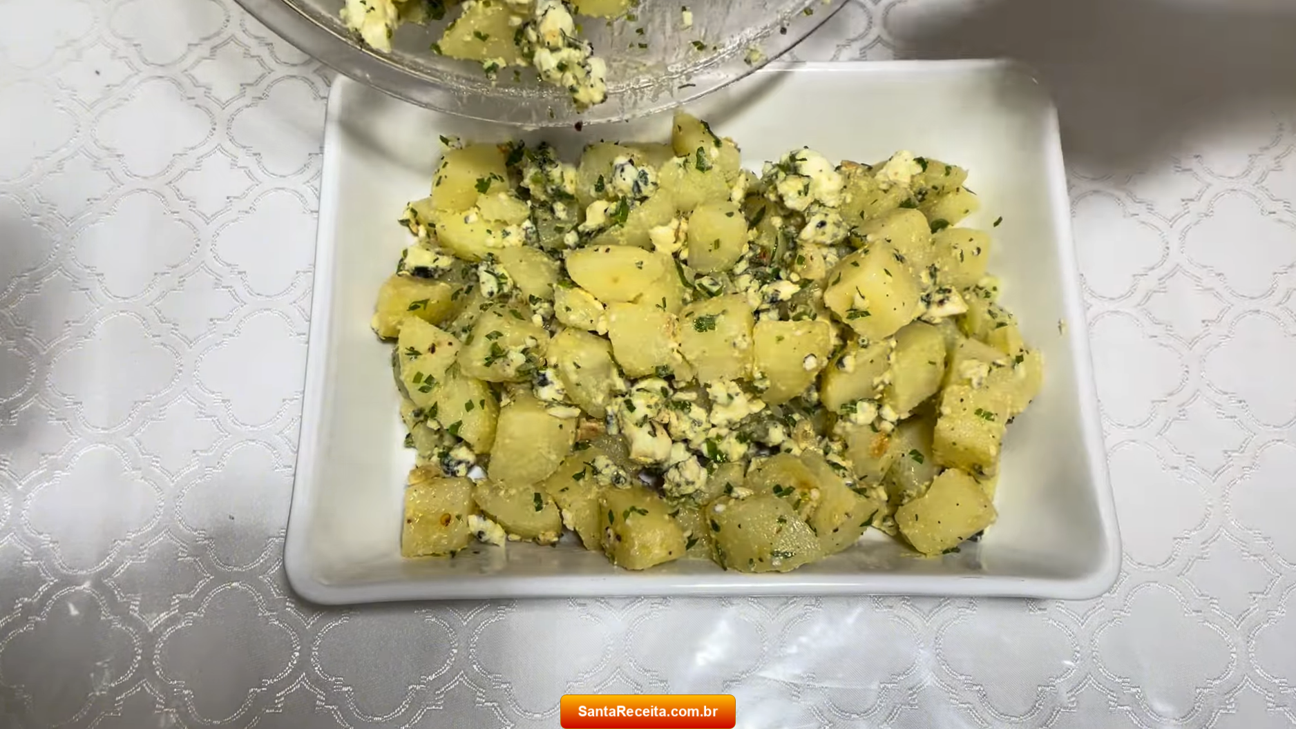 Salada de Batata com Gorgonzola