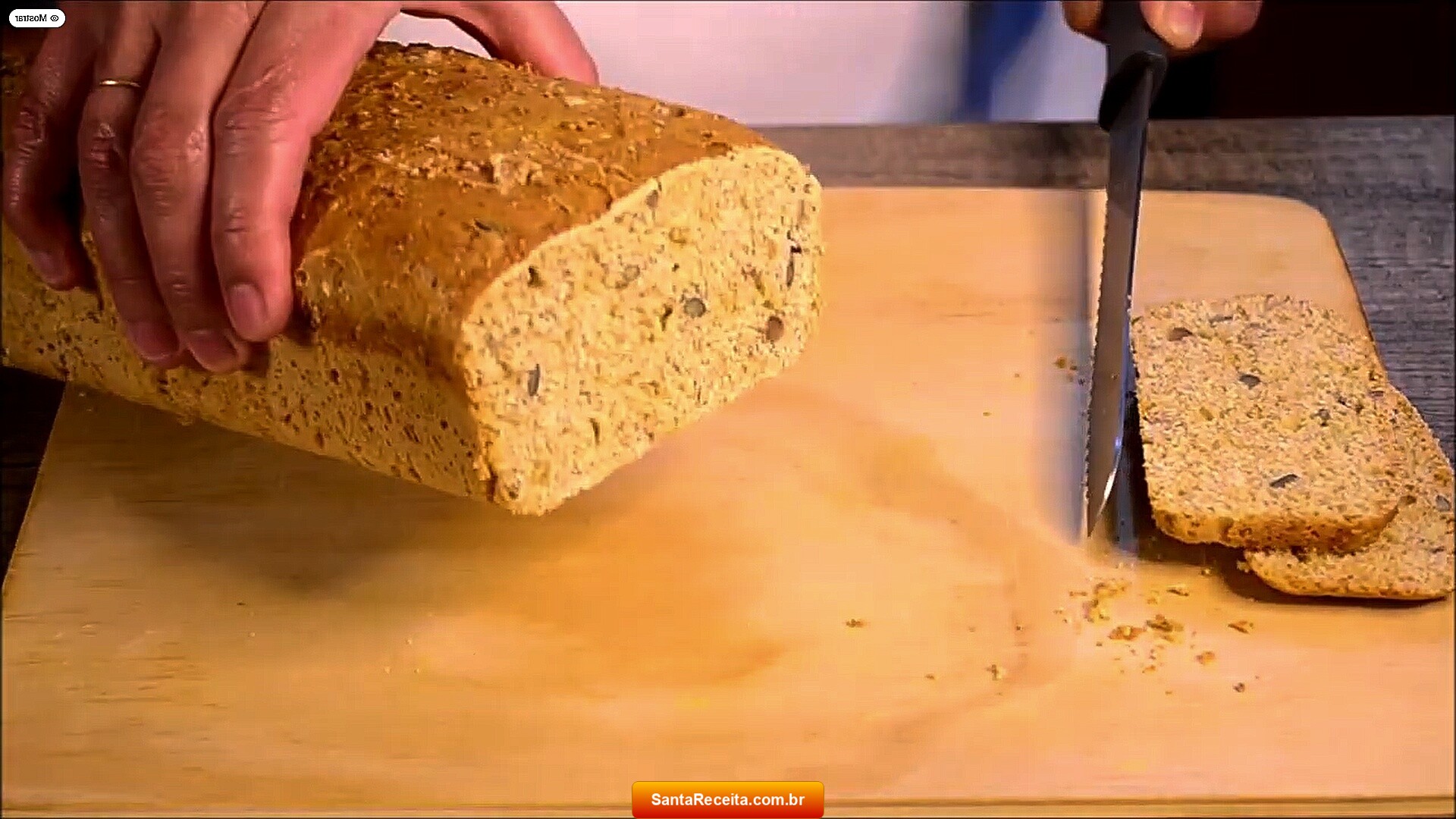 Pão Integral Caseiro