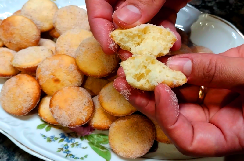 Bolinho de Chuva Assado