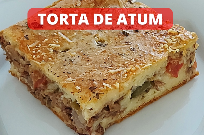 Torta de Atum de Liquidificador