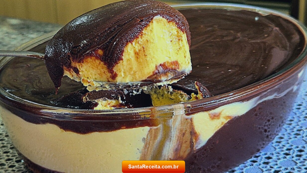 Sobremesa Cremosa de Maracujá com Chocolate