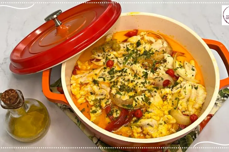 Peixe com leite de coco