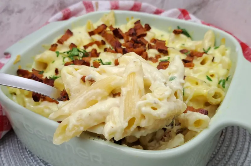 Macarrão Cremoso com Molho de Batata