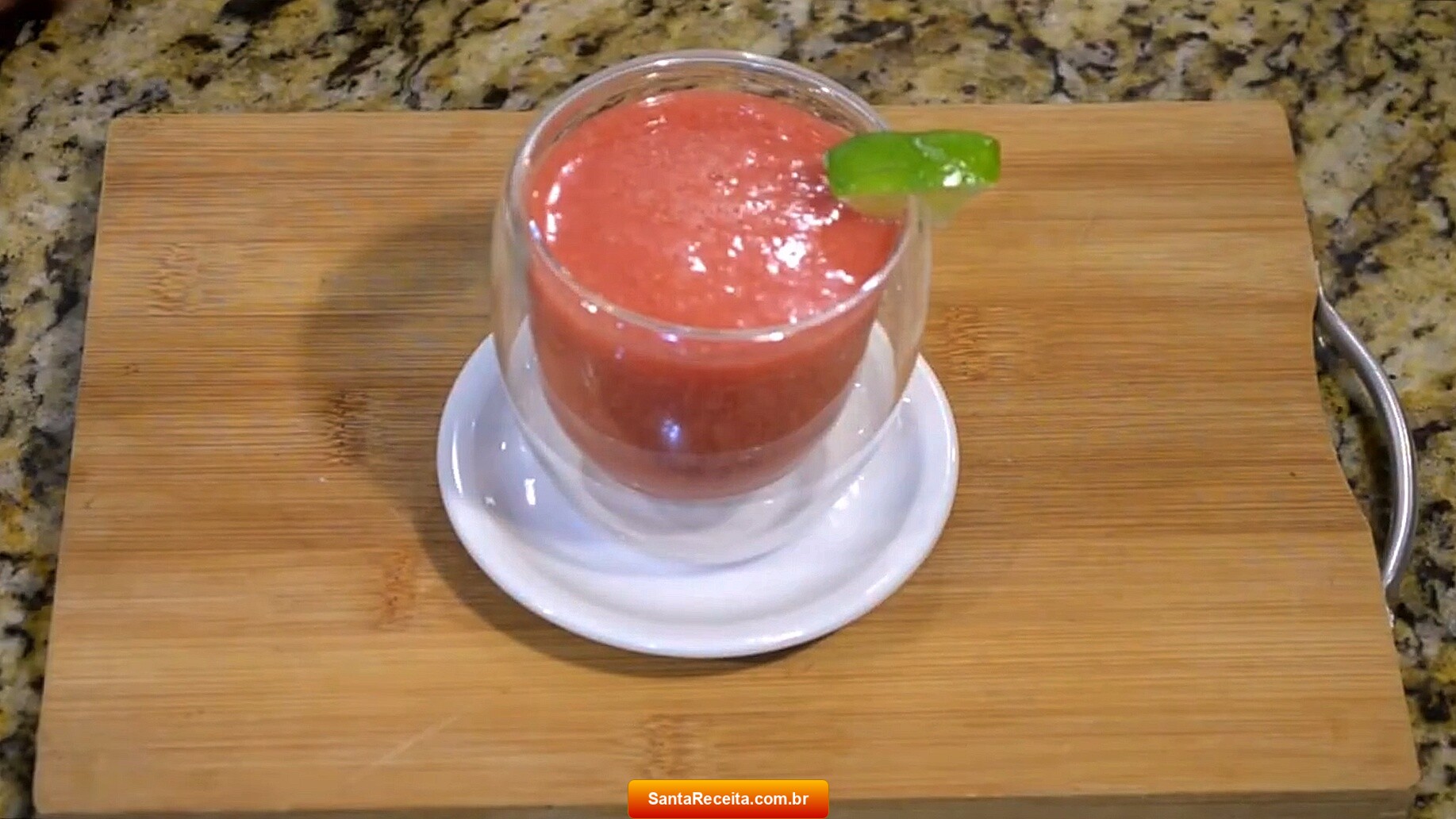 Suco de Melancia com Morango