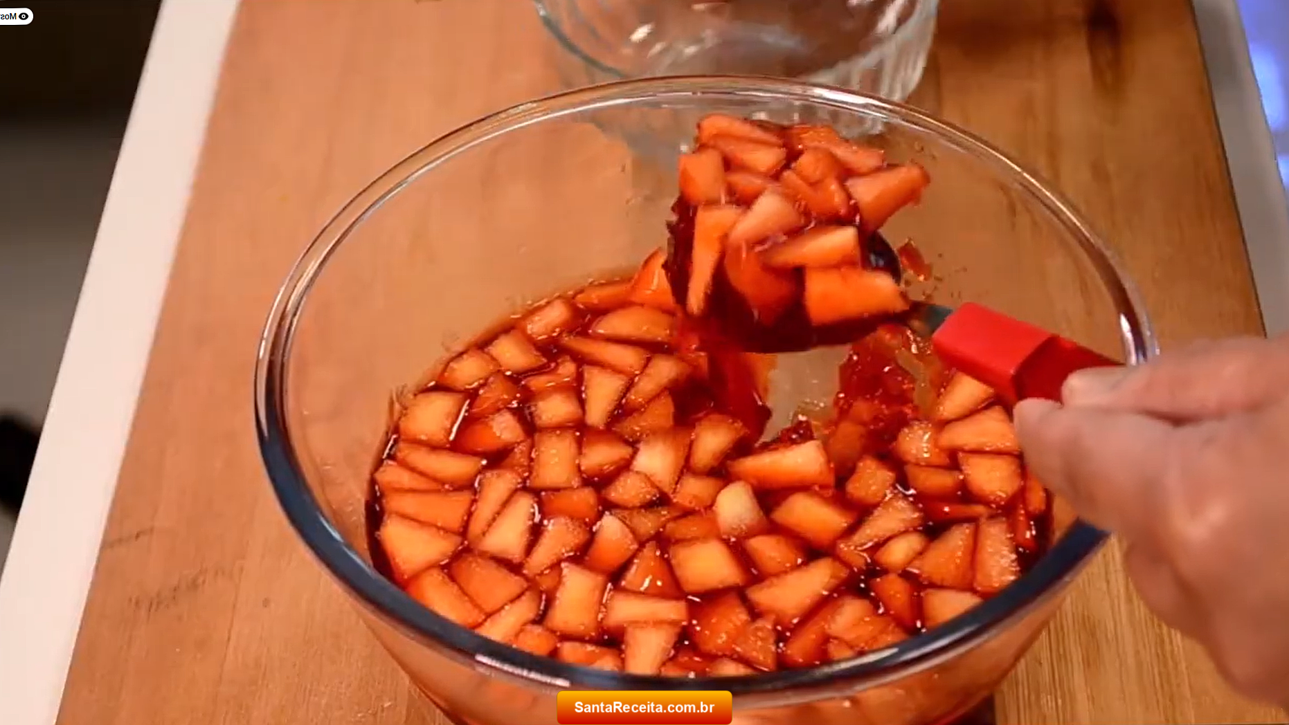 Gelatina de Cereja e Maçã