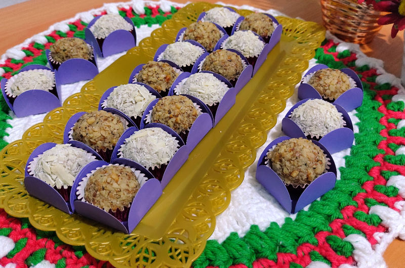 Brigadeiro de Nozes Com Chocolate Branco