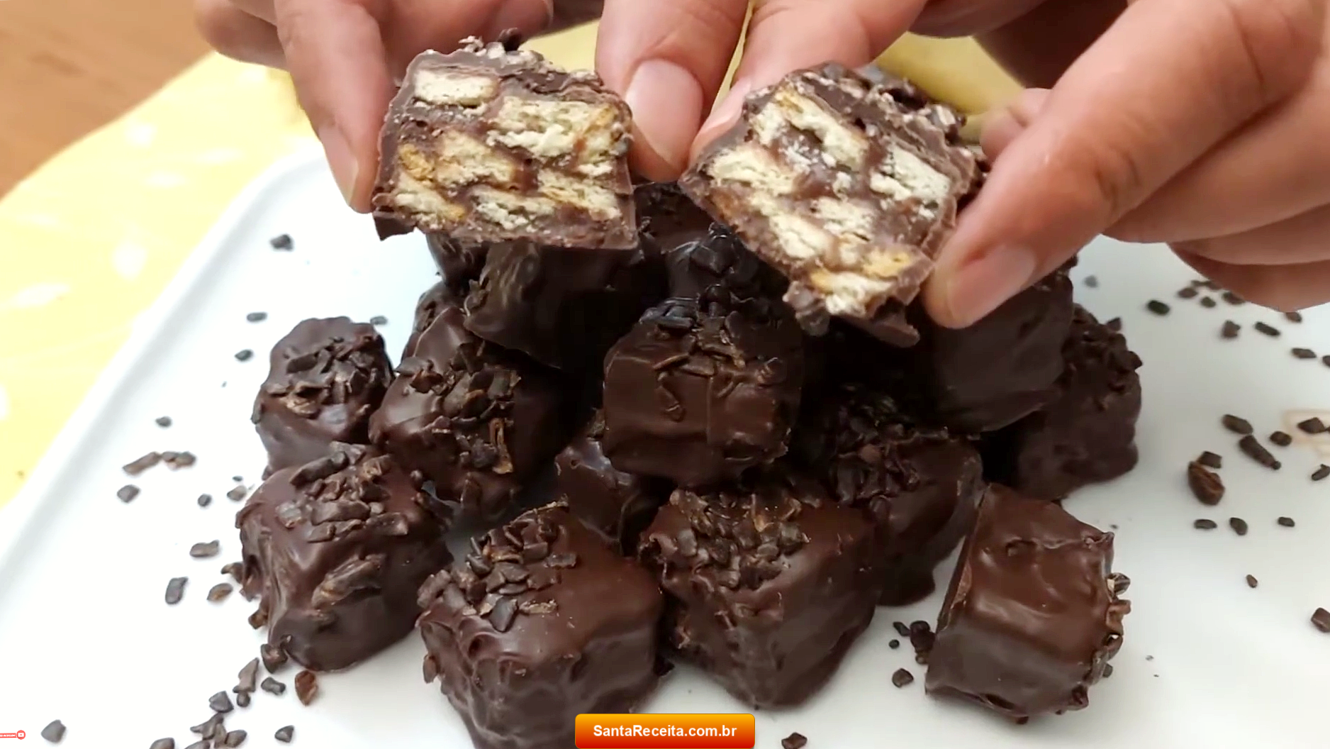 Bombom de Palha Italiana (Receita de Páscoa)