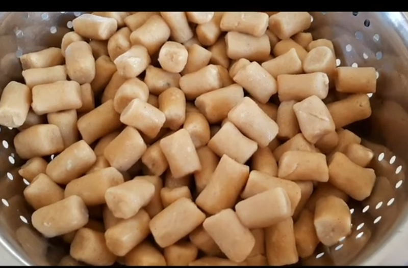 Nhoque de Batata Doce com Farinha de Aveia