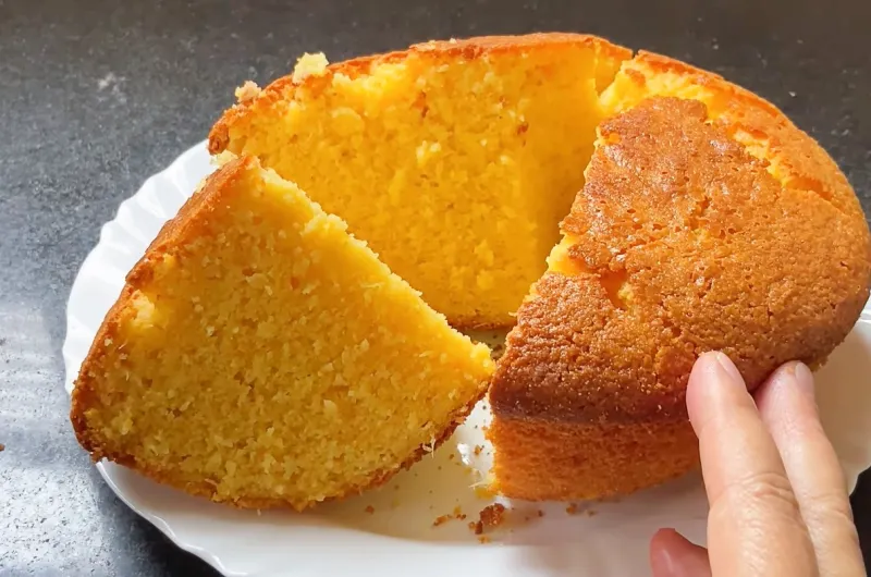 Bolo de Milho Sem Farinha de Trigo