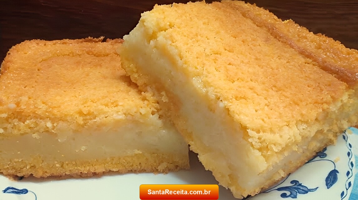 Bolo de Fubá Cremoso