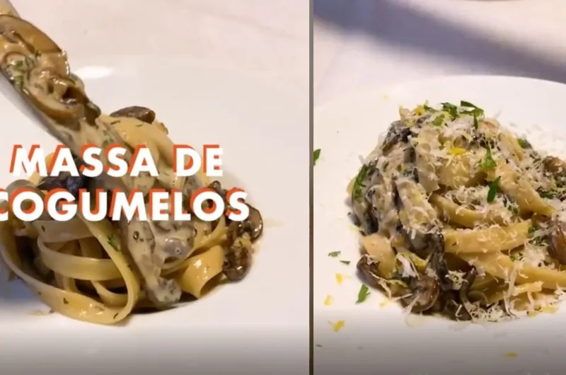 Massa de Cogumelos