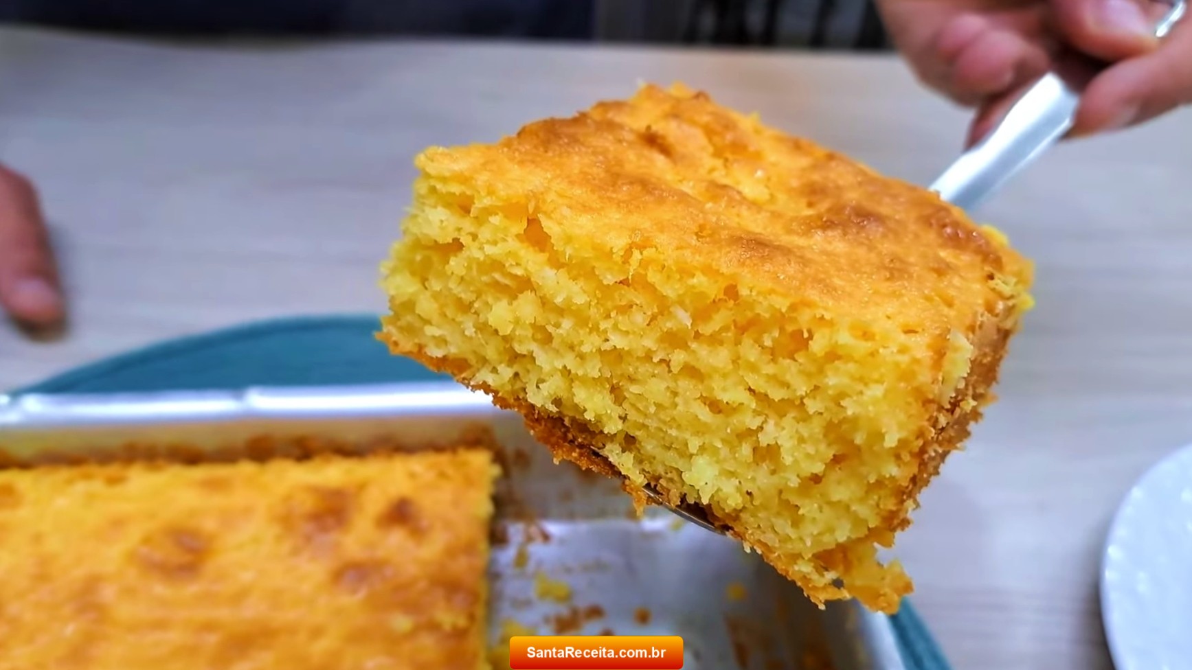 Bolo de Milho com Coco
